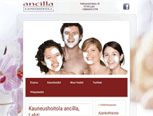 Tablet Screenshot of ancilla.fi