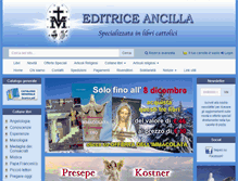 Tablet Screenshot of ancilla.it